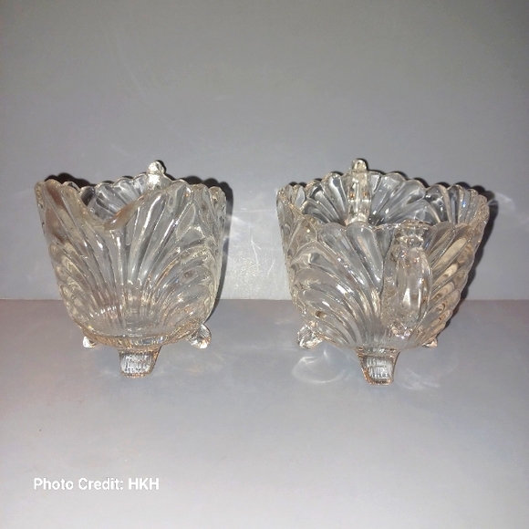 Cambridge Caprice Clear (Stem 300) Mini Cream & Mini Open Sugar Set - Picture 4 of 14